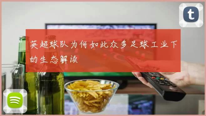 英超球队为何如此众多足球工业下的生态解读