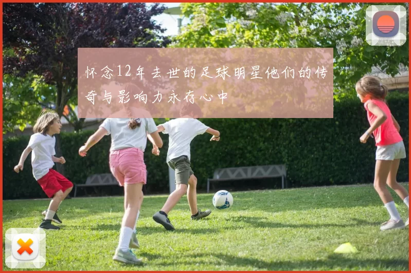 怀念12年去世的足球明星他们的传奇与影响力永存心中