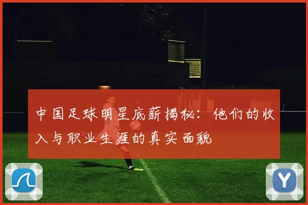 中国足球明星底薪揭秘：他们的收入与职业生涯的真实面貌